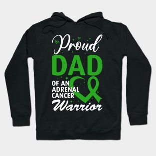 Adrenal Cancer Awareness Adrenal Cancer Dad Hoodie